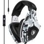 Xbox One Gaming Headset,SADES Stereo PC PS4 Gaming Headset with Microphone Noise Cancelling Over Ear Gaming Headphones with Soft Memory Earmuffs for Xbox one / PS4/ Laptop/Mac