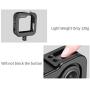Ulanzi Aluminum Cage for Gopro Max,Protective Metal Case Frame Mount w Cold Shoe Mount for LED Light for GoPro Max