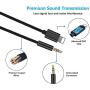 [Apple MFi Certified] iPhone AUX Cord for Car Stereo, Lightning to 3.5mm Audio Cable Compatible for iPhone 11/11 Pro/XS/XR/X 8 7 6/iPad, iPod to Speaker, Home Stereo, Headphone, Support iOS 13 (Black)