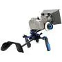 Morros DSLR Rig Movie Kit Shoulder Mount Rig with Follow Focus and Matte Box for All DSLR Cameras and Video Camcorders