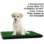 Artificial Grass Bathroom Mat for Puppies and Small Pets- Portable Potty Trainer for Indoor and Outdoor Use