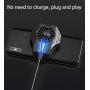 SONGVEN Portable Mobile Phone Radiator Cooler Fast Cooling Semiconductor Phone Radiator Heatsink for Gaming Cell Phone Cooler for iOS Android Phones 4-6.7 inch Heat Dissipation (R11)