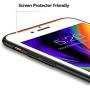 TORRAS Slim Fit iPhone SE 2020 Case/iPhone 7 Case/iPhone 8 Case, Full Protective Anti-Scratch Phone Case Compatible with iPhone SE Case (2nd)/iPhone 7/8, Space Black