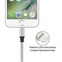 iPhone Charger, MFi Certified Lightning Cable 3Pack 10FT Extra Long Nylon Braided USB Charging & Syncing Cord Compatible iPhone Xs/Max/XR/X/8/8Plus/7/7Plus/6S/6S Plus/5S/SE/iPad
