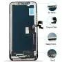 Compatible with iPhone X Screen Replacement, OLED Display, 3D Touch Screen Digitizer with Complete Repair Kit, Including Tempered Glass, Repair Tools, Waterproof Adhesive, for iPhone X 5.8 inch Compatible with iPhone X Screen Replacement, OLED Display, 3D Touch Screen Digitizer with Complete Repair Kit, Including Tempered Glass, Repair Tools, Waterproof Adhesive, for iPhone X 5.8 inch