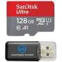 128GB SanDisk Ultra UHS-I Class 10 80mb/s MicroSDXC Memory Card works with Samsung Galaxy S8, S8 Plus, S8 Note, S7, S7 Edge, S5 Active, S4 Cell Phones with Everything but Stromboli Memory Card Reader 128GB SanDisk Ultra UHS-I Class 10 80mb/s MicroSDXC Memory Card works with Samsung Galaxy S8, S8 Plus, S8 Note, S7, S7 Edge, S5 Active, S4 Cell Phones with Everything but Stromboli Memory Card Reader