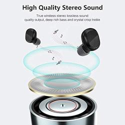 Wireless Earbuds Bluetooth 5.1 Earphones, pendali IPX7 Waterproof Earbuds with Deep Bass, Auto Pairing, Mini Portable Charging Case, Touch Control in-Ear Wireless Headphones for Sport Running