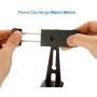 Ulanzi ST-04 Aluminum Smartphone Tripod Mount Adapter Vertical Video Bracket Cell Phone Clip 360 Degree Smartphone Video Tripod Clamp for iPhone Xs Xs Max XR 8 Android Instagram IGTV Livestreaming