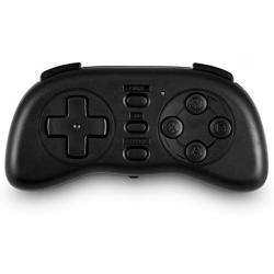 Fosa Wireless Retro Bluetooth Game Controller, Universal Mini Gamepad Handle Joystick Gaming Controller Remote for iOS Android Windows(Black)