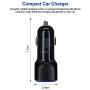USB Type C Car Charger, Dual USB Wall Charger with 6FT USB C Cable Compatible for Samsung Galaxy A10E A01 A20 A21 A50 S20 A51 A70 A71 S10E LG Stylo 6