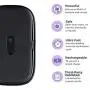 Homedics UV-Clean Phone Sanitizer | Faster Than Any UV Sanitizer On The Market | Kills Up to 99.9% of Bacteria & Viruses at The DNA Level | Mercury and Chemical Free (Black) Homedics UV-Clean Phone Sanitizer | Faster Than Any UV Sanitizer On The Market | Kills Up to 99.9% of Bacteria & Viruses at The DNA Level | Mercury and Chemical Free (Black)
