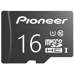 Pioneer microSD Classic with Adapter - C10, U1, Full HD Memory Card (2 Pack) (16G (2pack))