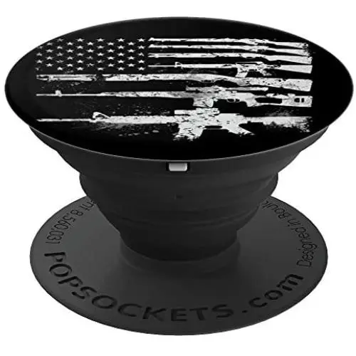 USA Flag Guns Weapons Rifles 2A Amendment Fathers Day Gift PopSockets Grip and Stand for Phones and Tablets USA Flag Guns Weapons Rifles 2A Amendment Fathers Day Gift PopSockets Grip and Stand for Phones and Tablets