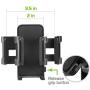 Cellet Cupholder Phone Holder for Car, Automobile Cradle, Universal Cup Holder Phone Mount for iPhone Galaxy Android Phones - (6 inch Neck)