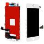 Screen Replacement for iPhone 7 (4.7"), LCD Screen Assembly Set, 3D Touch Display Digitizer Including Full Repair Kit, Screen Tempered Glass, Repair Flowchart, Magnetic Screws Map (White)