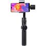 3-Axis Handheld Gimbal Stabilizer & LED Adjustable Night Fill Light and Lightning Zoom Face Tracking Time-Lapse Portable PTZ Stabilizer Panorama Mode Sports Camera for Phone 8 X Xs Max Xr X 8 Plus 7