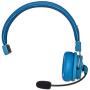 Blue Tiger Elite Premium Wireless Bluetooth Headset – Professional Truckers’ Noise Cancellation Head Set with Microphone – Clear Sound, Long Battery Life, No Wires - 34 Hour Talk Time - Blue