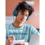 Kids Headphones, Mpow CHE2 Wired Headphones for Kids Teens, Children Headphones with Volume Limit, Foldable Adjustable On-Ear Headphones for School, Travel, Compatible with Cellphones, Tablets, PC