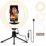 8 Ring Light with Tripod Stand & Phone Holder for Selfie, Makeup,Live Streaming & YouTube Video,3 Light Modes and 10 Brightness Level,Dimmable Desk Makeup Ring Light 8 Ring Light with Tripod Stand & Phone Holder for Selfie, Makeup,Live Streaming & YouTube Video,3 Light Modes and 10 Brightness Level,Dimmable Desk Makeup Ring Light