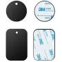 Mount Metal Plates Replacement Kits with 3M Adhensive for magnetic Car Mount Phone Holder 4 Pack (2 Rectangle 2 Round) Mount Metal Plates Replacement Kits with 3M Adhensive for magnetic Car Mount Phone Holder 4 Pack (2 Rectangle 2 Round)