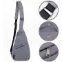 TOLOG Sling Bag Water Resistant Crossbody Personal Pocket Bag Lightweight Chest Shoulder Backpack for Travel Hiking
