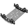 SMALLRIG 15mm Railblock Rod Clamp with 1/4"-20 Thread for 15mm DSLR Camera Cage Shoulder Rig - 2061