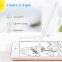 ESR Upgraded Stylus Pen for iPad, Active Stylus with Palm Rejection, Precise & Rechargeable Pencil Compatible with iPad Pro 11/iPad Pro 12.9 /iPad 7th Gen/iPad 6th Gen/iPad Air 3/iPad Mini 5 - White