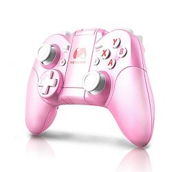 NewGame N1 Bluetooth Wireless Game Handle Game Controller Gamepad for Mobile Phone /Tablet/PC (Pink)