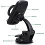 Dashboard Phone Holder, Cell Phone Mount for Car Windshield Dashboard with Strong Suction Cup for iPhone XR X 8 7 Se 6S 6 5S Galaxy S10 S9 S8 S7 S6 and More
