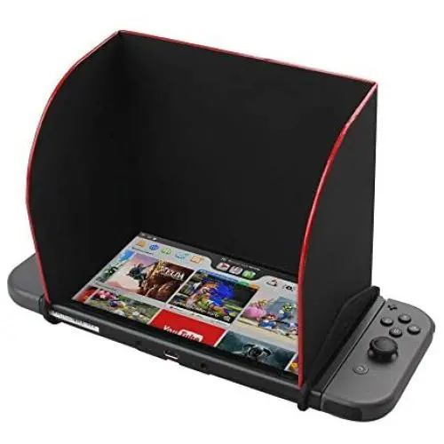 BonFook Mobile Phone Screen Sunshade Protector Outdoor Sun Hood Foldable Cover Anti-Glare for Nintendo Switch Console (6.2Inch) BonFook Mobile Phone Screen Sunshade Protector Outdoor Sun Hood Foldable Cover Anti-Glare for Nintendo Switch Console (6.2Inch)