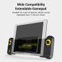 Gamogo Dual Thorn Gamepad PG-9167 Game Wireless Controller 380mAh BT4.0 Detachable Plug & Play Joypad with Audio Module Joystick Compatible with Android/iOS TV Game (NOT Compatible with iOS 13.4)