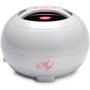 AYL Portable Mini Speaker System with Rechargeable Battery (Pearl White)