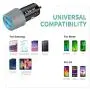 Rapid USB C Car Charger, Compatible for Samsung Galaxy S20/S20 Plus/S20 Ultra/S10+/S10e/Note 10/Note 10 Plus/9/8/S9+/S8/A50/A70, Quick Charge 3.0 Dual USB 18W Fast Car Charger with Type C Cable 3.3ft Rapid USB C Car Charger, Compatible for Samsung Galaxy S20/S20 Plus/S20 Ultra/S10+/S10e/Note 10/Note 10 Plus/9/8/S9+/S8/A50/A70, Quick Charge 3.0 Dual USB 18W Fast Car Charger with Type C Cable 3.3ft