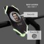 Bone Universal Bike Phone Mount (Upgraded Ver.) Bicycle Handlebar Stroller Cell Phone Holder for iPhone Xs Max XR X 8 7 Plus Samsung Galaxy S10 S9 S8 Note 9 Smartphone-Luminous Green(Glow in The Dark)