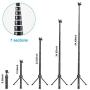 Selfie Stick Tripod, Eocean 45 Inch Extendable Selfie Stick with Wireless Remote, Compatible with iPhone 11 Pro Max/XR/7/8/6/Plus/Android/Samsung Live Stream, vlog