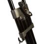 Ikan GA102 E-Image 100mm Heavy Duty Tripod, Aluminum with Ground Spreader (Black)