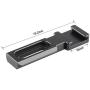 CAMVATE Cold Shoe Mount with NATO Rail Adapter for Monitor LED Light Microphone