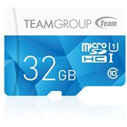 TEAMGROUP Color Card I 32GB MicroSDHC Class 10 UHS-I U1 High Speed Flash Memory Card - Read up to 80MB/s for Full HD Camera Recording Shooting, Smartphone (TCUSDH32GUHS02)