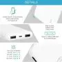 Portable Charger Power Bank 10000mAh - 2 Pack External Battery Pack with Dual USB Ports and USB-C Input, Compact Charging Backup Phone Charger, Compatible for iPhone, Samsung, iPad, etc.