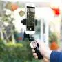 RONSHIN Universal Handheld Mobile Phone Camera Ring Gimbal Stabilizer Handle Grip for iPhone Samsung Huawei Xiaomi for GoPro Cameras