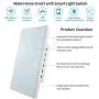 Jinvoo WiFi Smart Wall Touch Light Switch, Smart Phone Remote Control, Compatible with iOS and Android, with Alexa Echo and Google Assistant, ETL Certified(2 Gang) Jinvoo WiFi Smart Wall Touch Light Switch, Smart Phone Remote Control, Compatible with iOS and Android, with Alexa Echo and Google Assistant, ETL Certified(2 Gang)