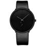 Mens Watches Minimalist Ultra Thin Waterproof Fashion Dressy Wrist Watch for Men Business Casual Luxury Quartz Analog Watch