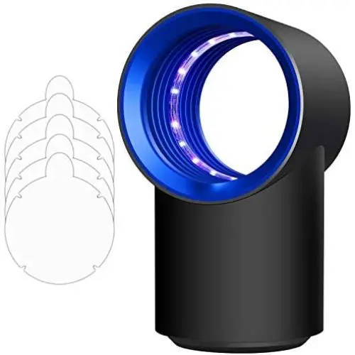 FVOAI Mosquito Traps, Indoor Insect Trap, Flying Bugs Trap Fruit Fly Mosquito Killer with 5 Sticky Glue Boards Mosquito Eradicator (Black/Blue/Zap T3 Pro) FVOAI Mosquito Traps, Indoor Insect Trap, Flying Bugs Trap Fruit Fly Mosquito Killer with 5 Sticky Glue Boards Mosquito Eradicator (Black/Blue/Zap T3 Pro)