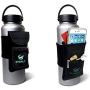 SHERLIX Water Bottle Holder Carrier Pouch for All Cell Phone Sizes, Keys, Earbuds, AirPods, Money, Credit Cards. Fits Hydro Flask, YETI, Takeya, and More.