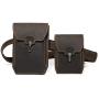 NKns Fanny Pack Mens Pockets Leather Mens Bag Chest Bag Mobile Phone Bag Travel Accessories