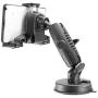 iBOLT xProDock NFC Bizmount - Phone Holder/Mount with Heavy Duty Suction Cup Base and 2m microUSB Cable- for Your Windshield, Dashboard - for Telematic Commuters, Fleets, Cars, Large Trucks, Vans