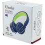 Elecder i36 Kids Headphones Children Girls Boys Teens Foldable Adjustable On Ear Headphones 3.5mm Jack Compatible iPad Cellphones Computer Kindle MP3/4 Airplane School Tablet Blue/Green