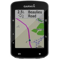 Garmin Edge 520 Plus Cycling GPS/GLONASS (010-02083-00) with Bike Mount Edge, Bike Frame Cell Phone Mount, Tempered Glass Screen Protector & 1 Year Extended Warranty