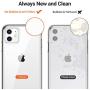 TORRAS Crystal Clear iPhone 11 Case, [10X Anti-Yellowing] Thin Slim [Anti-Scratch] Shockproof Soft TPU Rubber Cover Case for iPhone 11 6.1 inch, Crystal Clear