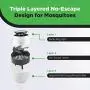 INFESTICS Electric Mosquito Killer Lamp - Get rid of Mosquitoes -Indoor LED Mosquito Trap - Eco Friendly - Mosquito Eradicator - Portable USB LED INFESTICS Electric Mosquito Killer Lamp - Get rid of Mosquitoes -Indoor LED Mosquito Trap - Eco Friendly - Mosquito Eradicator - Portable USB LED